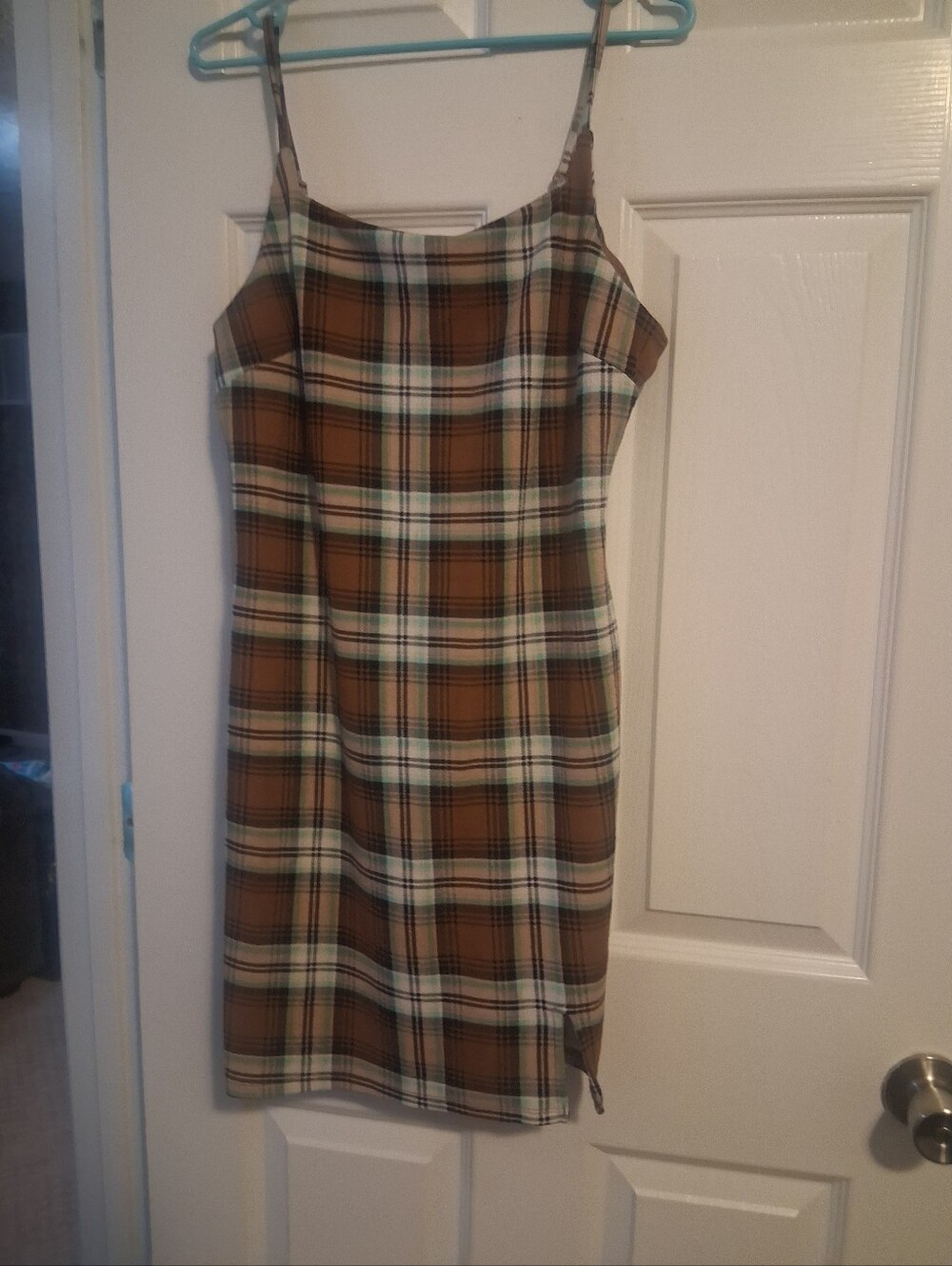 Flannel No Boundaries Slip Dress XL (0243)